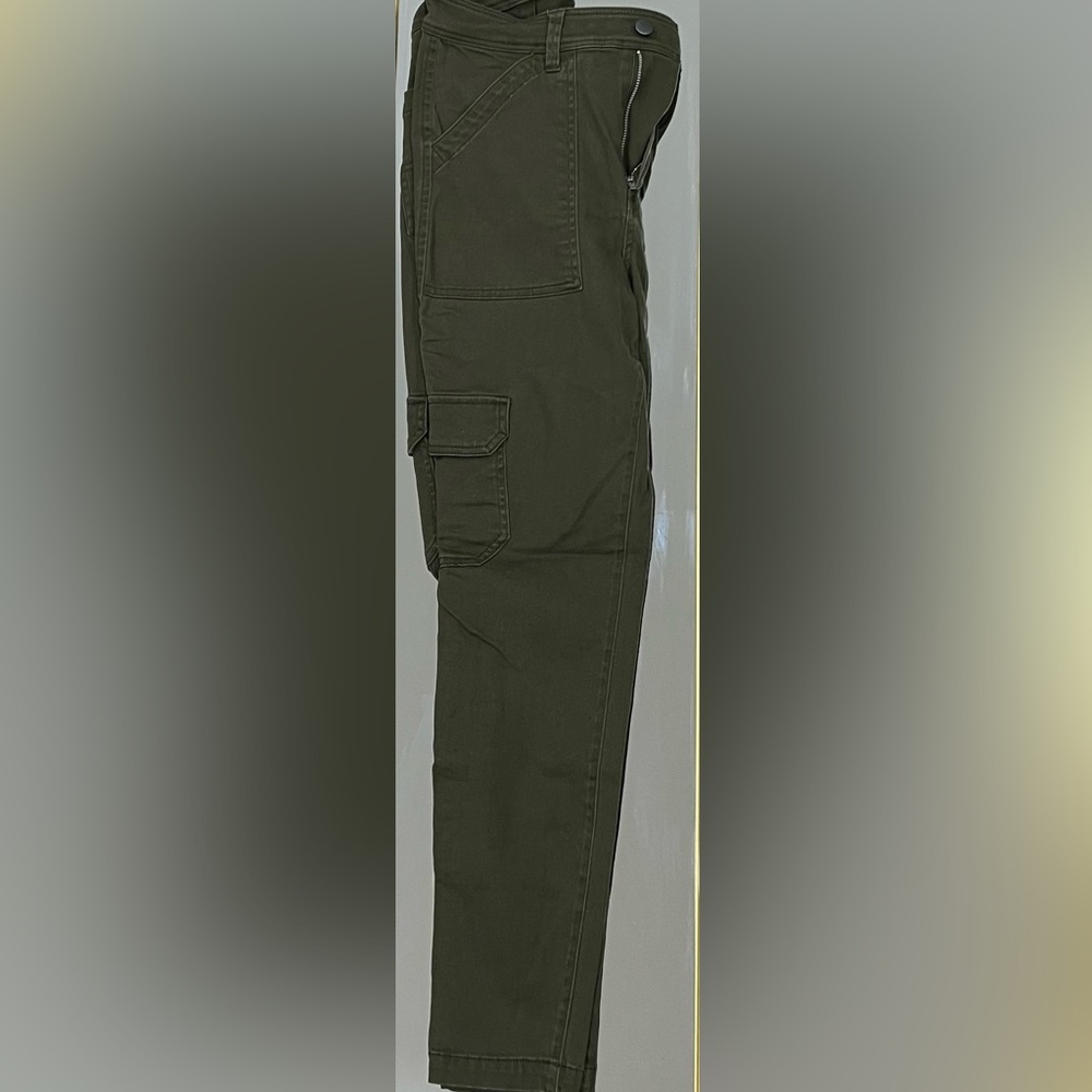 Green Gap High Rose Leggings Pants, size 4